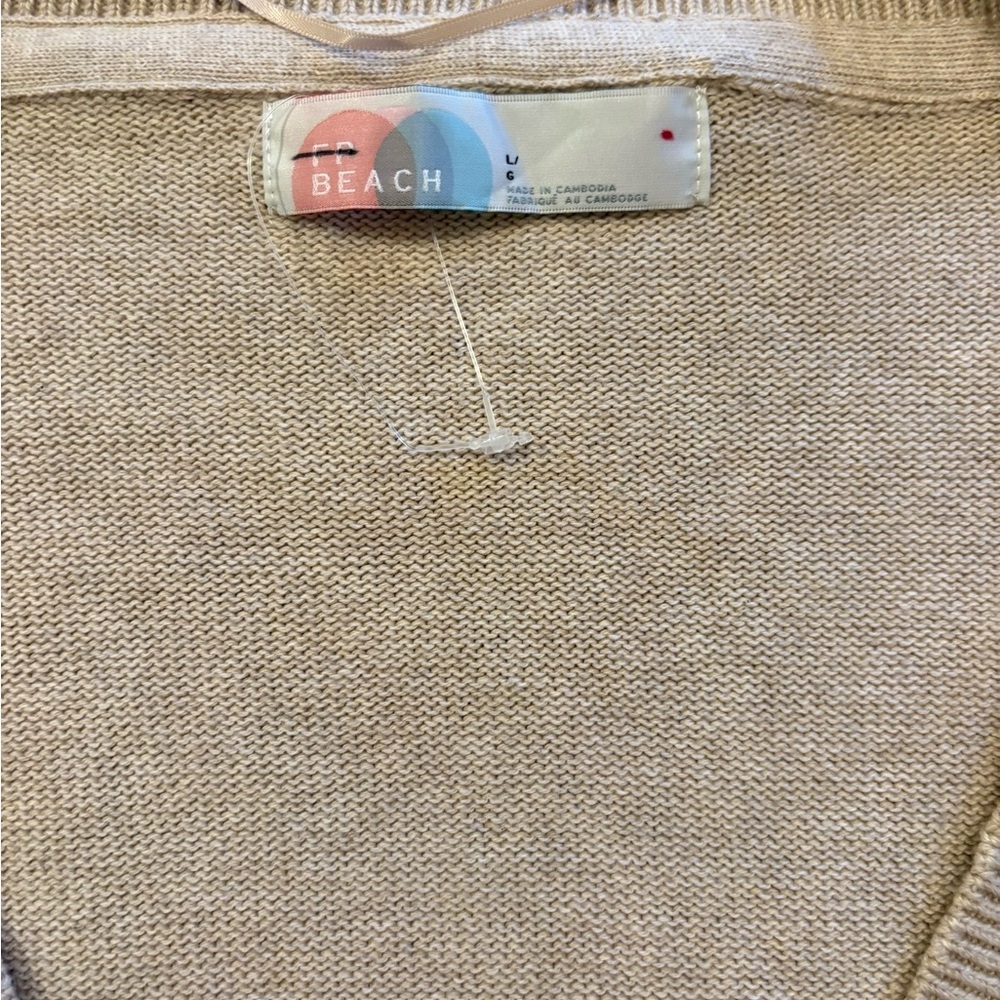NWOT Free People Beach Solar Set   Sweater cardigan and Sweater Pants - Picture 5 of 14
